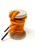 Solid Orange Athletic Sneaker Laces - The Roman