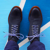 Azure & Maize Boot Laces - The Roman