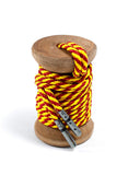 Crimson & Yellow Striped Dress Laces - The Roman