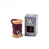 Navy- Garnet Striped - The Roman