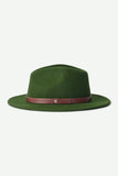 Brixton Messer Fedora - Moss (L and XL) - The Roman