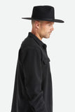 Brixton Cohen Cowboy Hat - Black - L - The Roman