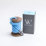 Solid Light Blue Dress Laces - The Roman