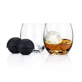 GLACIER ROCKS® ICE BALL MOLD AND TUMBLER SET - The Roman