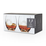 GLACIER ROCKS® ICE BALL MOLD AND TUMBLER SET - The Roman