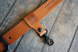 Darker Mfg Co. Belt Snap Keychain - Cognac - The Roman