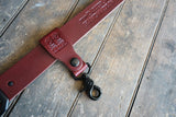 Darker Mfg Co. Belt Snap Keychain - Ox Blood - The Roman